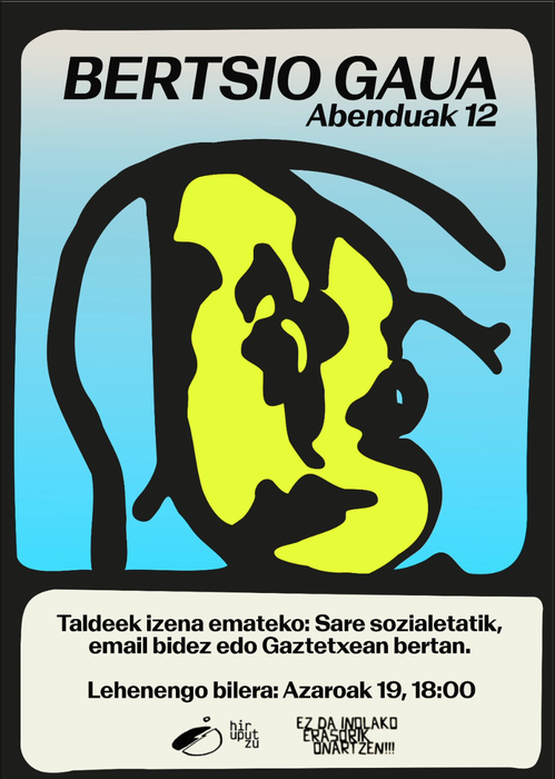 Bilera: Bertsio Gauaren antolaketa