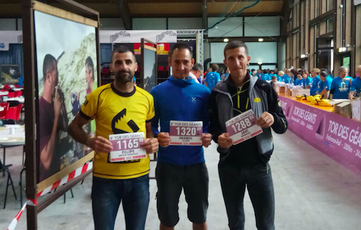 Imanol Aleson, Tor de Geants mendi lasterketan