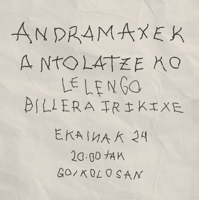 Bilera: andremariak antolatzeko bilera