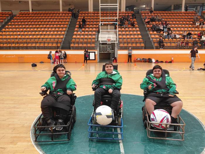 Madrilen, motordun gurpil aulkiko futbol txapelketan parte hartuko du Iren Reyesek