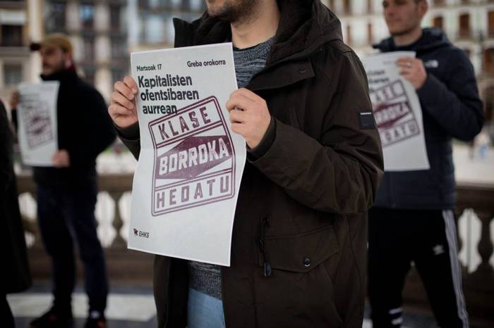 Martxoaren 17ko greba orokorraz hitz egiteko asanblada egingo du etzi EHKSk