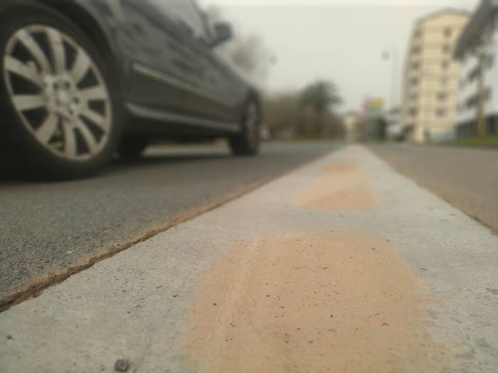 Saharako hautsa Zarautzera ere heldu da