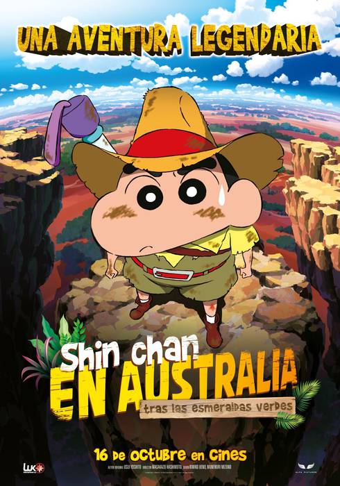 'Shin Chan en Australia: tras las esmeraldas verdes' haurrentzako filma