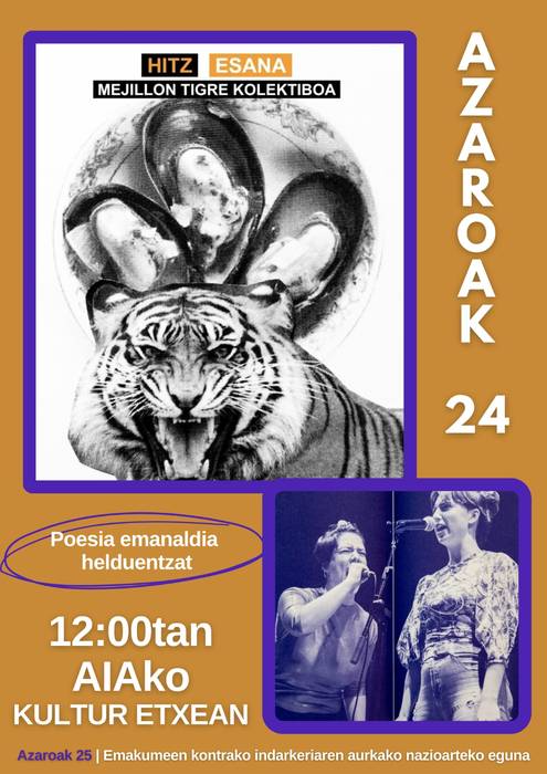 Azaroak 25: poesia emanaldia