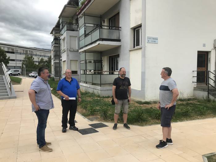 Bukatu dituzte Garate Anaia auzunea berritzeko lanak