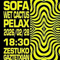 Kontzertuak: Rodeo, Sofa, Wet Cactus eta Pelax