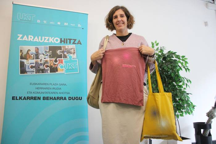 Zarauzko Hitzak eman du Euskararen Eguneko porrako saria