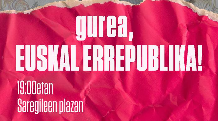Euskal errepublika aldarrikatuko dute etzi, Espainiako Konstituzioaren Egunean