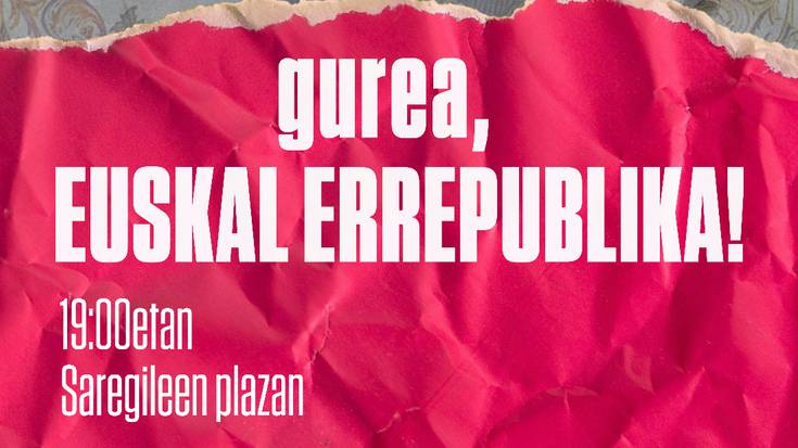Euskal errepublika aldarrikatuko dute etzi, Espainiako Konstituzioaren Egunean