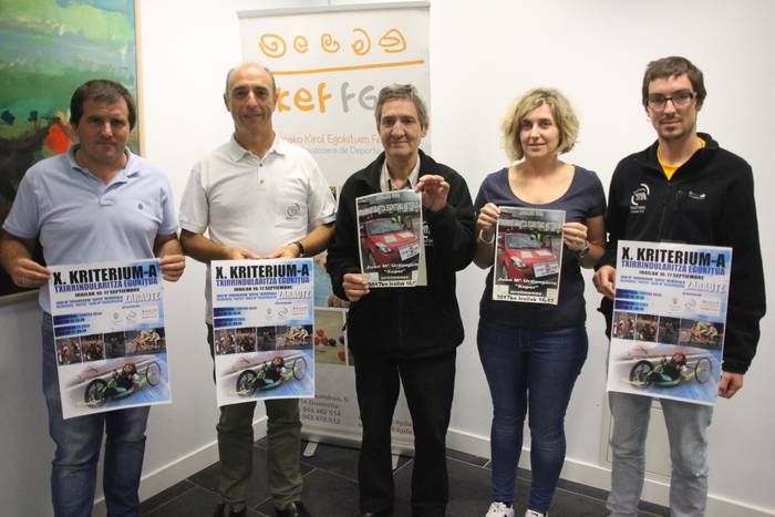 Zarautzen jokatuko dituzte Txirrindularitza Egokituko Kriteriumeko bi probak