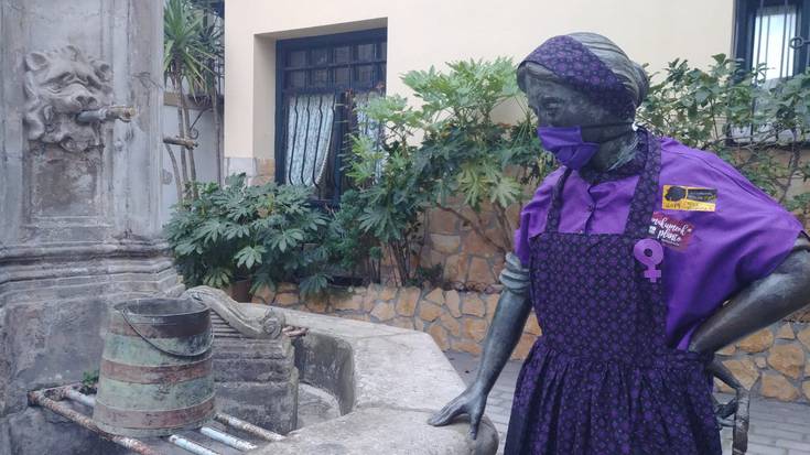 Maritxuk ere bat egin du Emakumeen Egunarekin