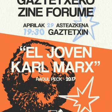 Zineforuma: 'El joven Karl Marx' filma