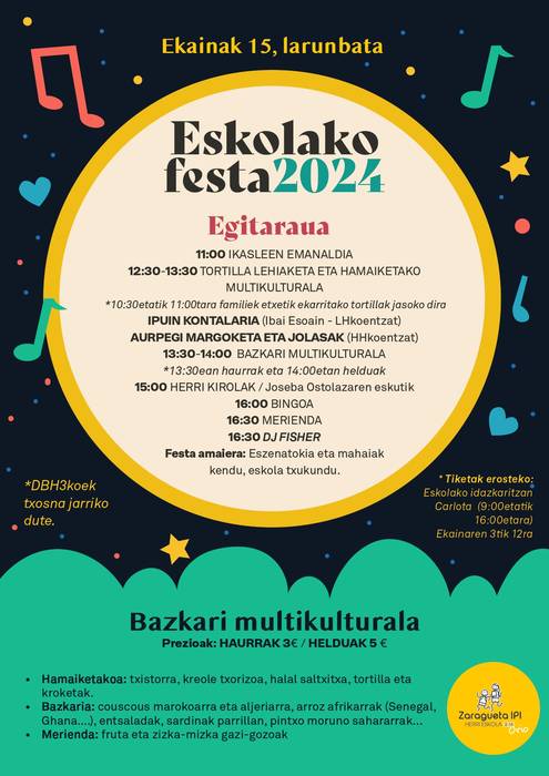 Badator Eskolako Festa!
