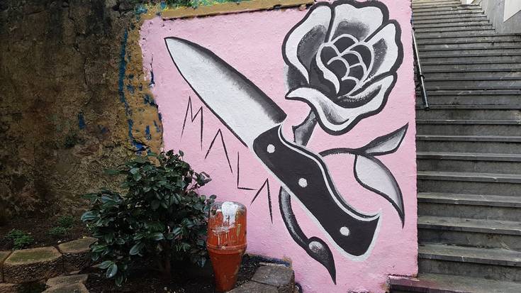 Aiztoa eta arrosa Erribera kalean