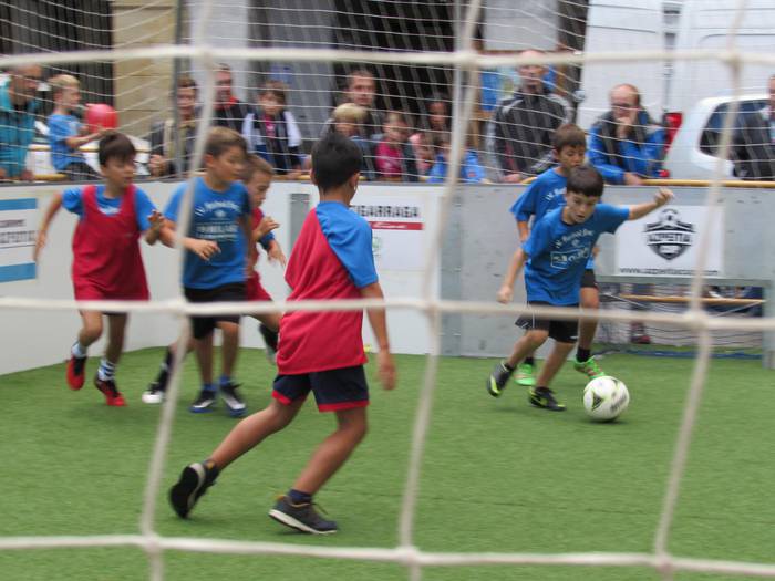 Irailera atzeratu dute Azkoitiko 3x3 Futbol Festa