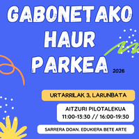 Gabonetako haur parkea