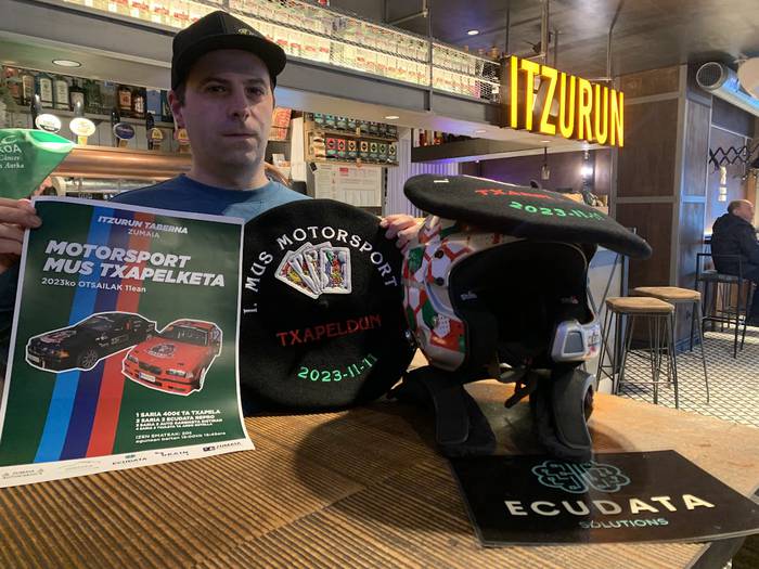 Auto lasterketetan arituko diren bi zumaiarri diruz laguntzeko mus txapelketa antolatu dute