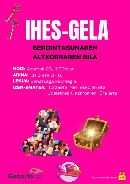 Berdintasunaren altxorraren bila