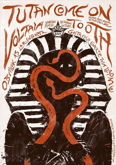 Voltaia, larunbatean Getariako gaztetxean izango den stoner-punk kontzertuan