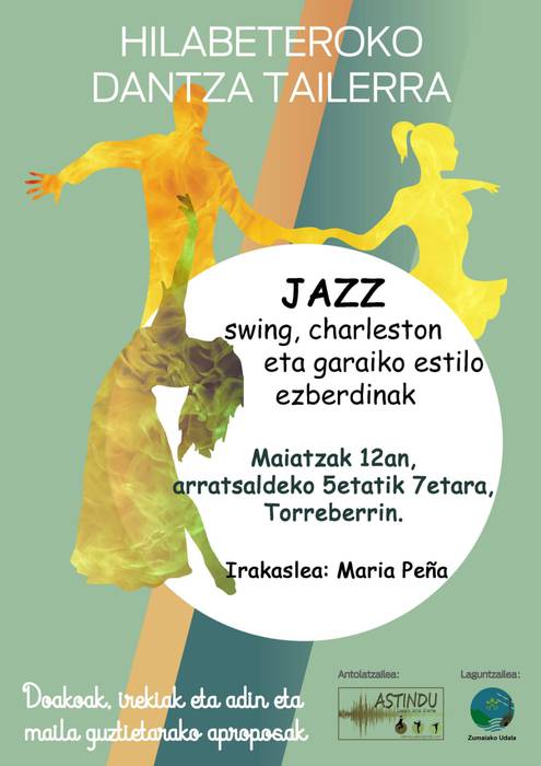 Jazz dantza tailerra