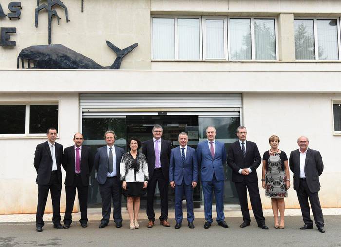 Zestoako Bombas Azkue enpresaren lantegi berria inauguratu dute