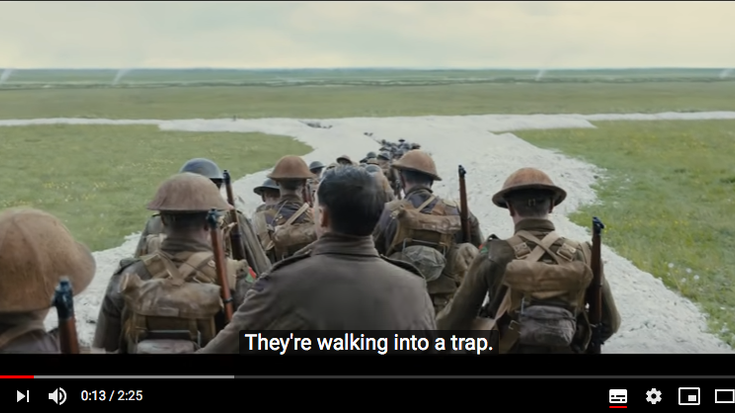 Trailerra: '1917' filma emango dute Modelon