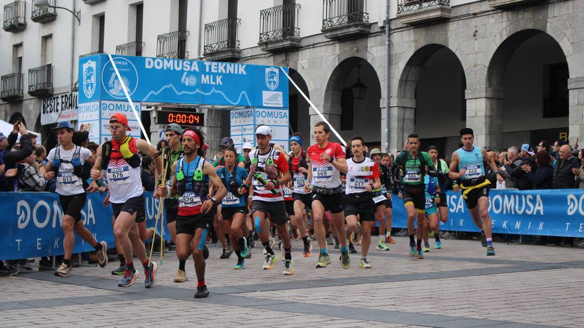Boluntarioak behar dituzte Domusa Teknik 40 MLK mendi lasterketarako