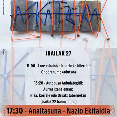 Lore eskaintza Nuarbeko hilerrian