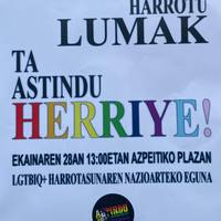 Elkarretaratzea: 'Faxismoaren aurrean harrotu lumak ta astindu herriye'