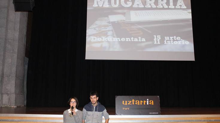 'Mugarria' ikus-entzunezkoa aurkeztu du Uztarriak