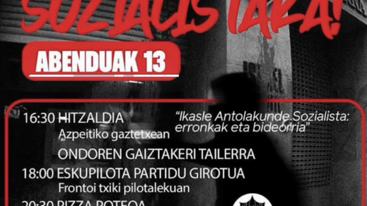 Jardunaldiak: 'Batu Euskal Herriko Ikasle Antolakunde Sozialistara!'