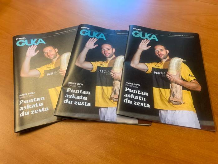 Salgai dago jada maiatzeko Zumaia Guka aldizkaria