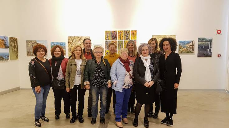 Forondako pintura tailerreko erakusketa zabaldu da Oxforden