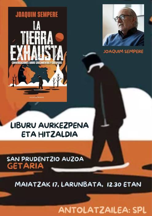 Aurkezpena eta hitzaldia: 'La tierra exhausta'