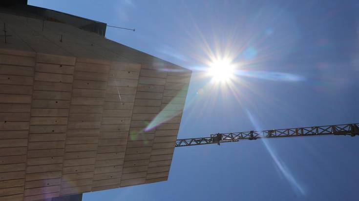 Kirol pabiloi berria hasi da forma hartzen