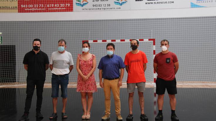 Aritzbataldeko pista eraberritua erabilgarri dago dagoeneko