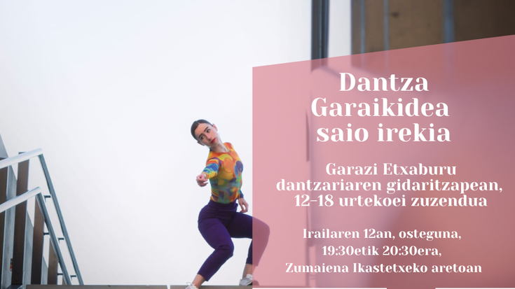 Dantza garaikideko saio irekia
