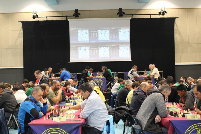 Inoizko parte hartzaile gehien bilduko ditu 30. San Andres Xake Txapelketak