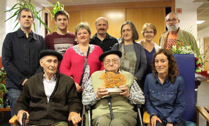 Basilio Urbistondo gudariak 100 urte egin ditu