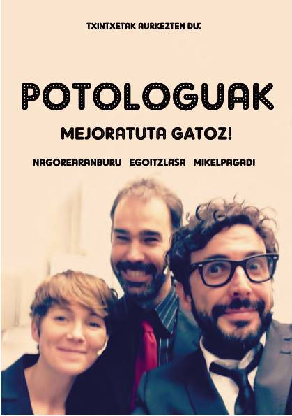 Dagoeneko salgai daude 'Potologuak' emanaldirako sarrerak Zarauzko Turismo Bulegoan