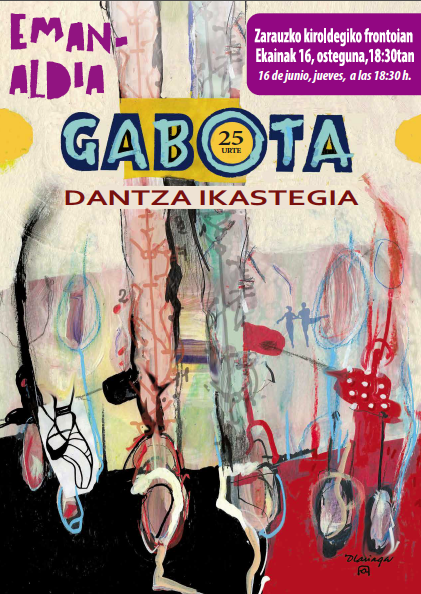 Gabotaren dantza emanaldia, hilaren 16an