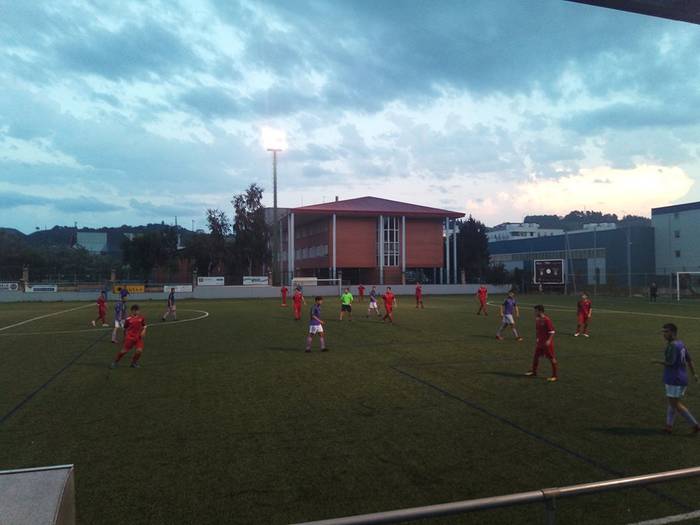 Zumaiakok bana berdindu zuen atzo Mundarrorekin