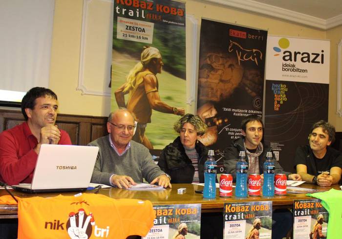 330 lagun baino gehiagok izena eman dute Zestoako I. Kobaz Koba Trailean