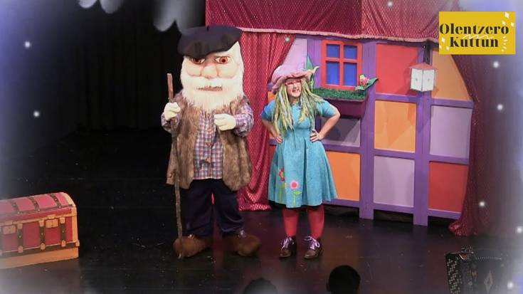 Agortu dira 'Olentzero kuttun' antzezlanerako sarrerak