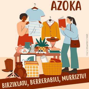 Bigarren eskuko azoka, Bizilore ikastetxearen eskutik