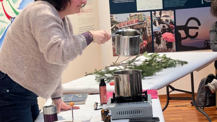 Izei ukendua nahiz itsasoari lotutako eskulanak, Ekoetxearen asteburuko eskaintzan