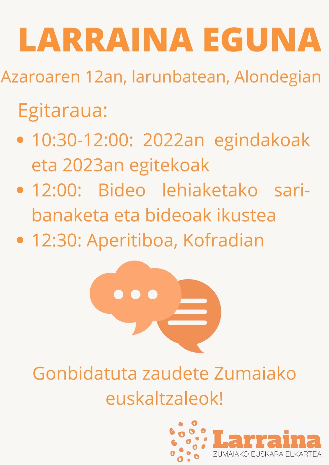 Larraina Eguna 2022