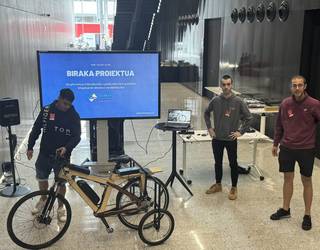 Bike Talent lehiaketako sari nagusia jaso du hirugarrenez Izarraitz Lanbide Heziketak