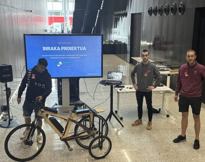 Bike Talent lehiaketako sari nagusia jaso du hirugarrenez Izarraitz Lanbide Heziketak