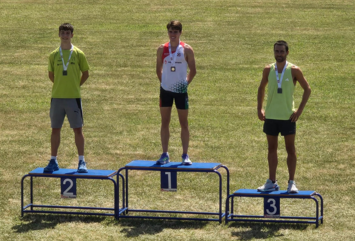 Aitor Iturralde hirugarren Euskadiko  Atletismo Txapelketa Absolutoan
